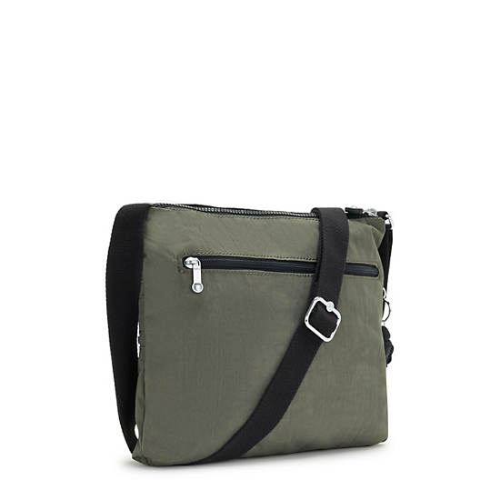 Kipling Alvar Crossbody Bags Green Moss | CA 1059TC